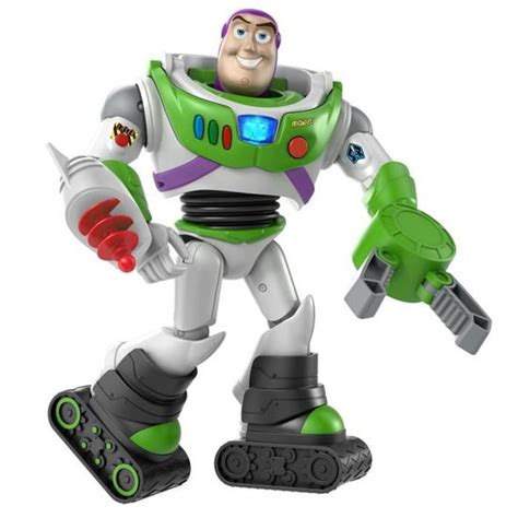 Figurine Buzz l Éclair Super Armure Toy Story MATTEL 17 cm