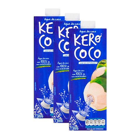 Kit Gua De Coco Kero Coco Litro Shopee Brasil