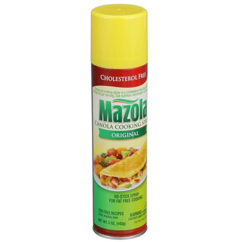 E Pallet Mazola Original Canola Cooking Spray 5 Oz