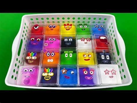 Numberblocks Looking For SLIME Coloring Satisfying Video Slime ASMR