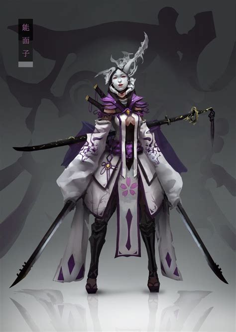 Ronin Anima 08 Samurai Art Female Character Design Character Design