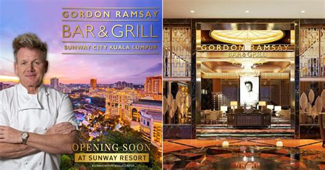 Updated Gordon Ramsay Bar Grill Set To Open Malaysia S First Outlet