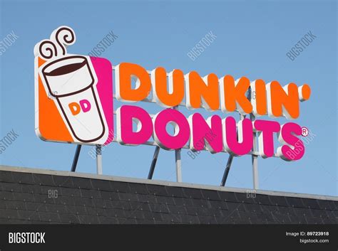 Dunkin' Donuts Sign Image & Photo (Free Trial) | Bigstock