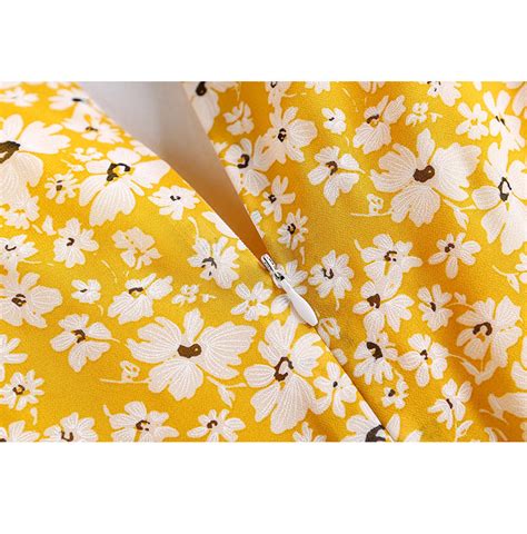 Plus Size Yellow Floral Midi Dress Hello Curve