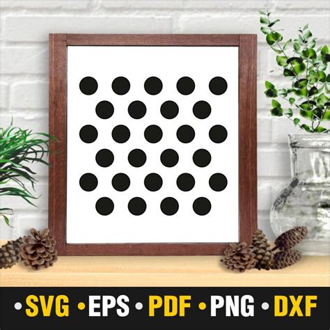 Polkadot Pattern Polka Dots Pattern Polkadots Clipart Svg Png Eps