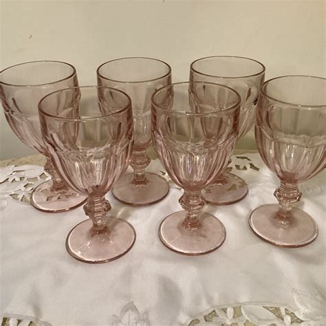 Pink Goblets Etsy