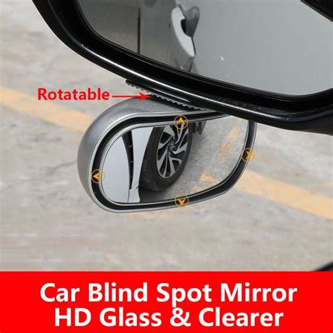 Ready StockBlind Spot Mirror 360 Degree Rotation Universal Self