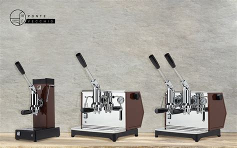 Our Range Of Lever Coffee Machines Ponte Vecchio Lever Coffee Machine