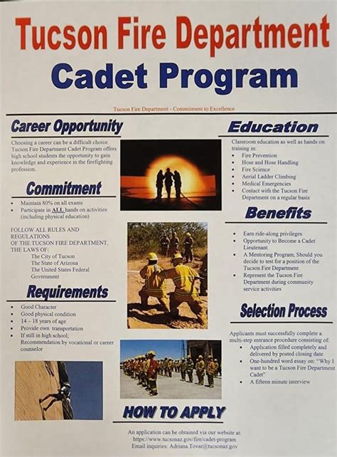 Tucson Fire Department On Twitter Tucson Fire Cadet Program 👩‍🚒🔥 Are