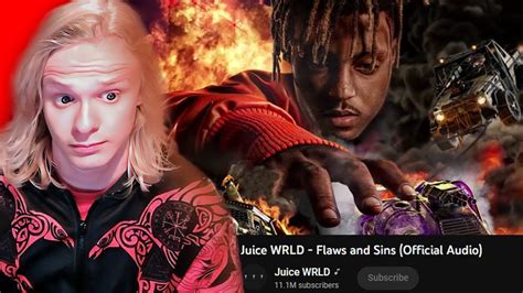 Hmm Juice Wrld Flaws And Sins Official Audio Reaction Youtube