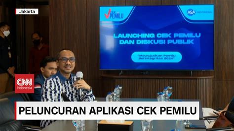 Pantau Rekam Jejak Para Caleg Dan Capres Dengan Aplikasi Cek Pemilu