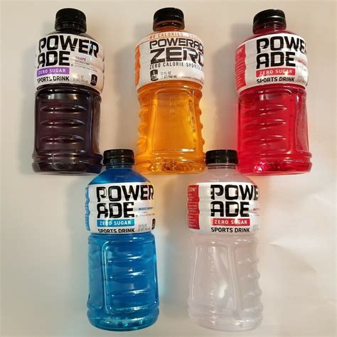 Powerade Zero Sports Drink 0 Calorie 28 Oz Pack Of 10 Variety