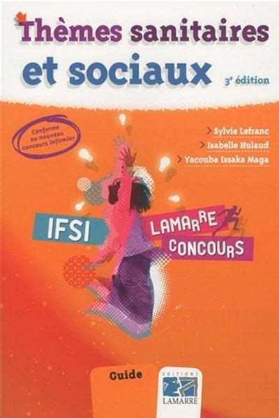 Thèmes sanitaires et sociaux 3eme édition Guide broché Sylvie