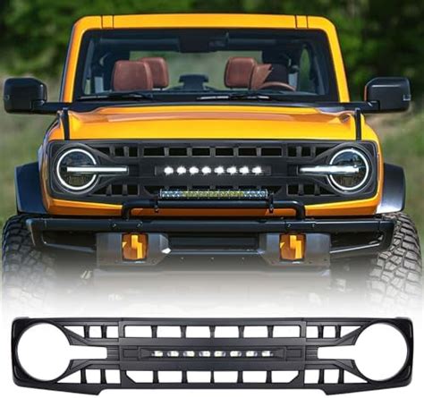 Amazon AMERICAN MODIFIED Front Grille Compatible With 2021 23 Ford