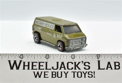 Military Police Hot Wheels Mattel Redline Vintage Wheeljack S Lab