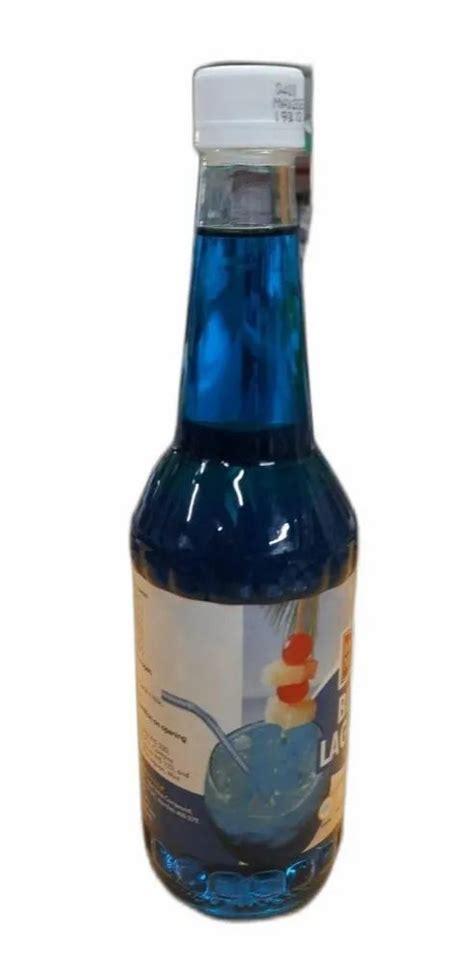 Bottle Rk Home Made Blue Lagoon Syrup Packaging Size Ml Liquid