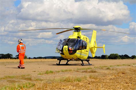 East Anglian Air Ambulance At Seething Air Field 2013 Ambulance Air