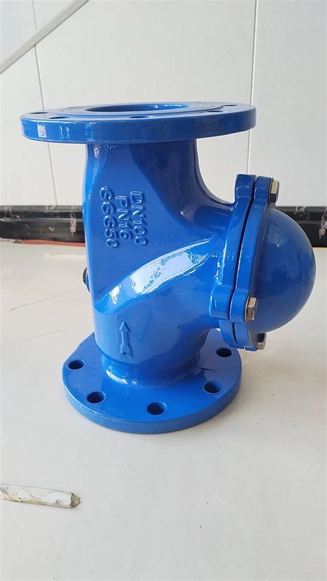 Ductile Iron Flanged End Ball Type Check Valve Dn300 Buy Ball Type