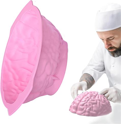 Hegza Gelatina Cerebromoldes Para Tartas Cerebro Humano Creativo