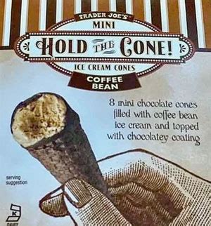 Trader Joe S Mini Coffee Bean Hold The Cone Ice Cream Cones Reviews