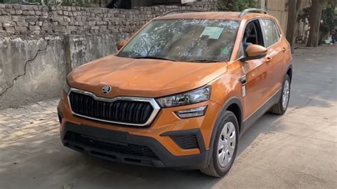 Skoda Kushaq Active Check Out How The Base Variant Looks In Real Life [video]