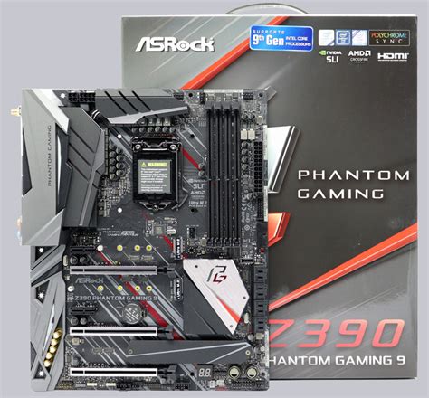 Asrock Z390 Phantom Gaming 9 Motherboard Review Layout Design And Features