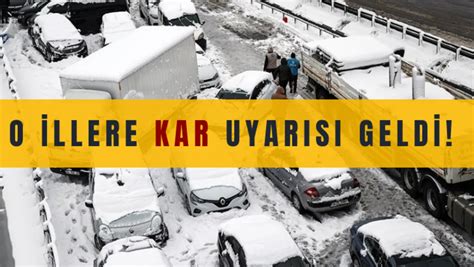 Kar Ya Geliyor O Iller I In Uyar Geldi Stanbul A Ne Zaman Kar