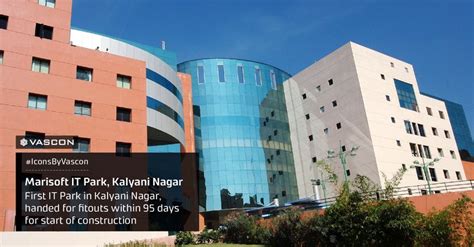 Marisoft It Park In Kalyani Nagar First It Park With Sq Ft