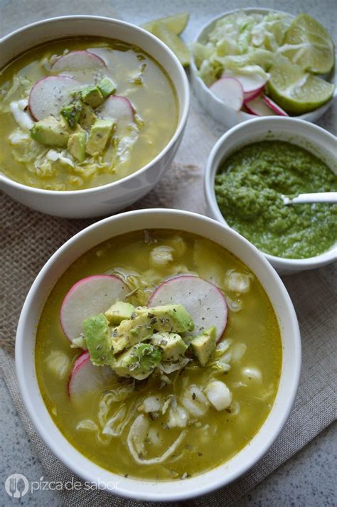 Receta De Pozole Verde De Pollo Muy Fácil De Preparar Receta