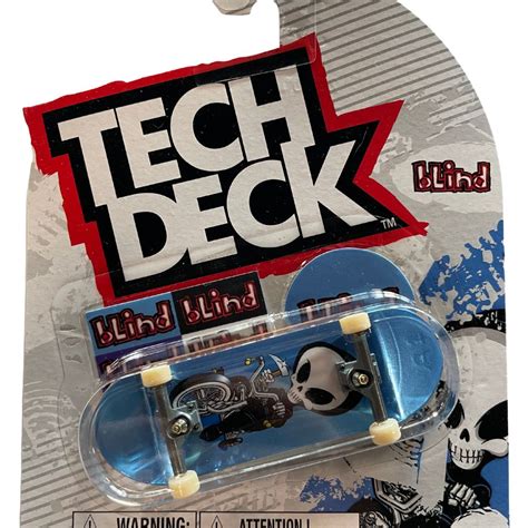 Tech Deck Fingerboard Blind Blue Holographic Spineocz