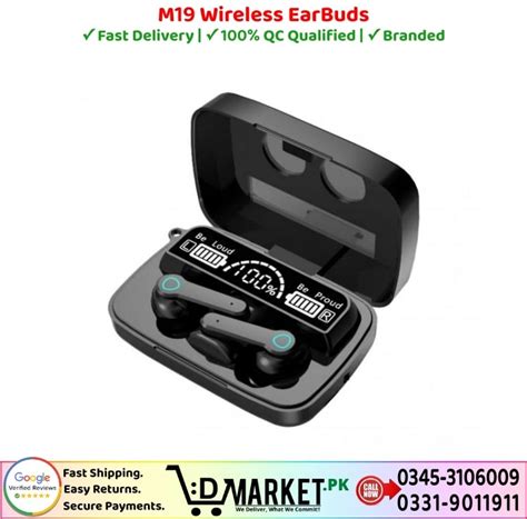 M19 Wireless Earbuds Price In Pakistan Fastsecure