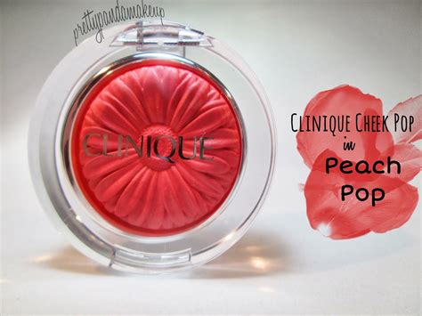 PrettyPanda: Clinique Cheek Pop in Peach Pop: Swatches and Review