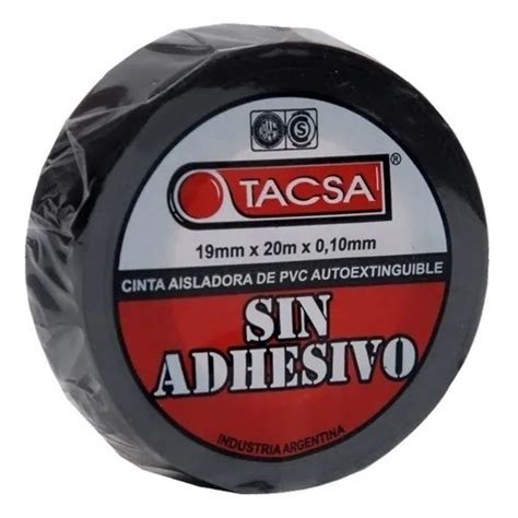 Cinta Aisladora Sin Pegamento Adhesivo X Mts