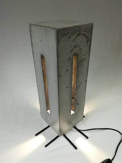 Name Elemental A Statement Lamp Made From Steel Reinforced Concrete