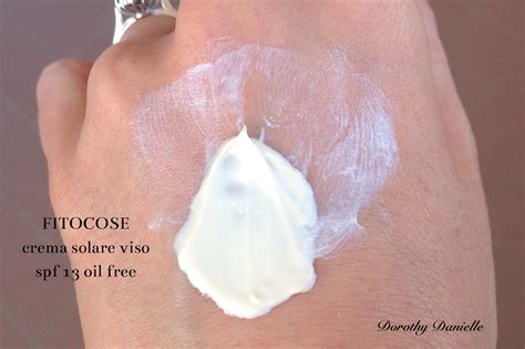 FITOCOSE Crema Solare Viso Oil Free Spf 13 Opinione E INCI