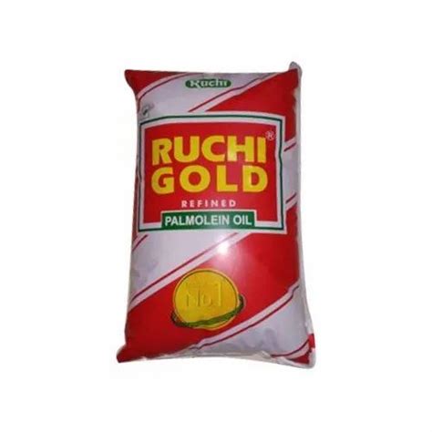 Ruchi Gold Palm Oil Packaging Type Pouched Packaging Size 1 Litre