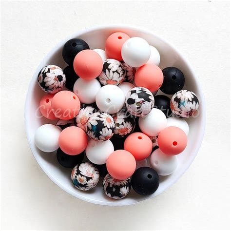 Pcs Cactus Silicone Focal Beads Cactus Beads Bulk Mm Etsy