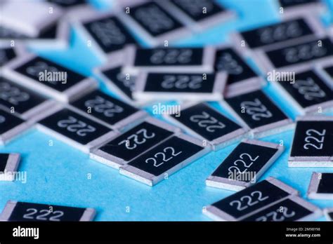 Resistors Smd Case W Passive Components Stock Photo Alamy