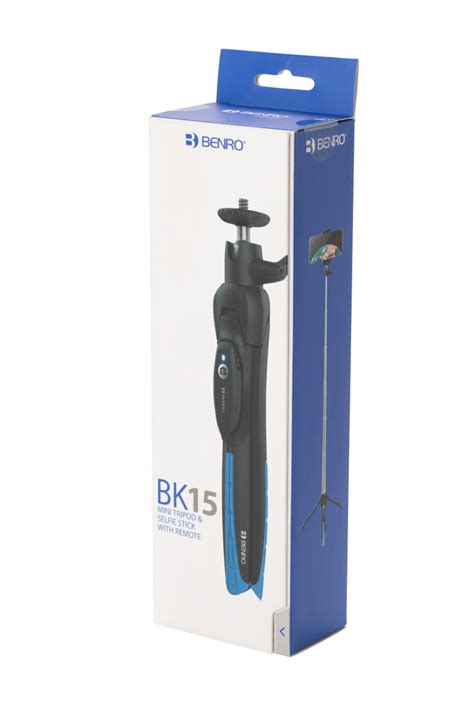 Bk15 Mini Tripod And Selfie Stick W Remote Benro