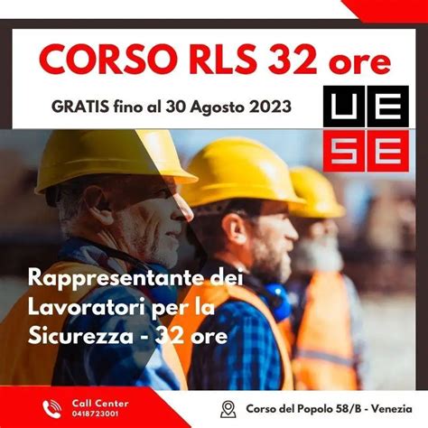 Corso GRATUITO Per RLS Rappresentante Dei Lavoratori Per La Sicurezza