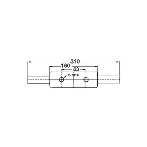 Osculati Taquet Nordik AISI316 Poli Miroir 310 Mm OSC 40 137 04