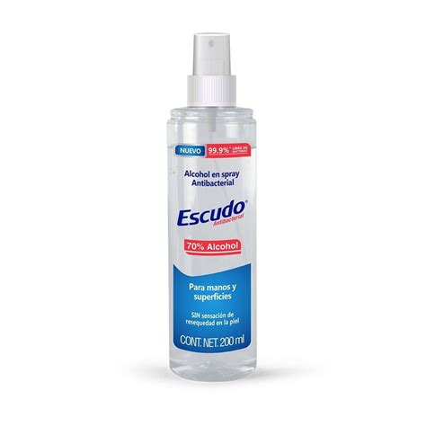 Solución antiseptica Escudo antibacterial spray de 200 ml Bodega