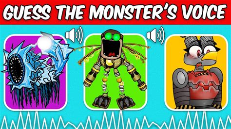 New Wubbox Monster Guess Monster S Voice My Singing Monsters