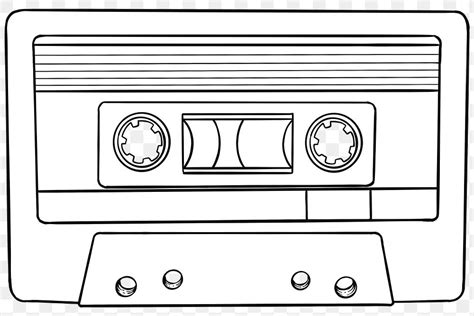 Png hand drawn cassette tape | Premium PNG Sticker - rawpixel