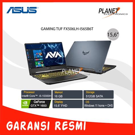 Jual Laptop Asus Tuf Fx506lhb I565b6t Shopee Indonesia