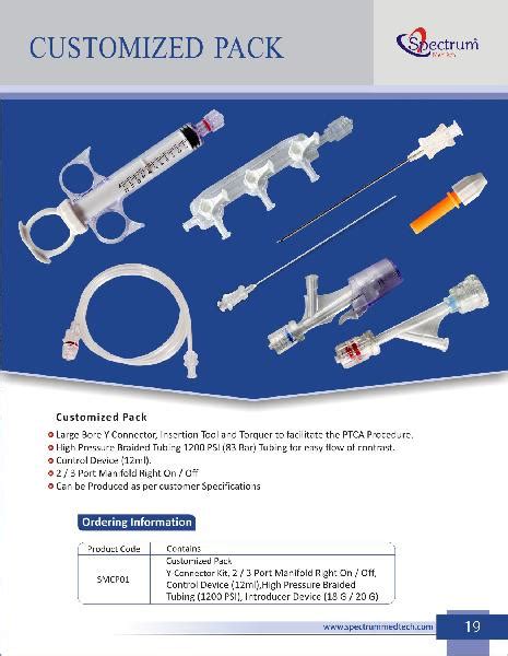 Angiography Kit At Best Price In Patan Id Spectrum Medtech