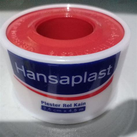 Jual Hansaplast Roll Kain Jumbo Cm M Plester Luka Besar Shopee