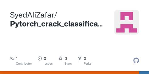 GitHub SyedAliZafar Pytorch Crack Classification RESNET