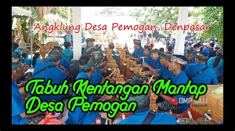 Angklung Sedih Desa Pemogan Denpasar Youtube