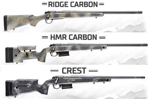 First Look Bergara Carbon Fiber Rifles Crest HMR Ridge RECOIL